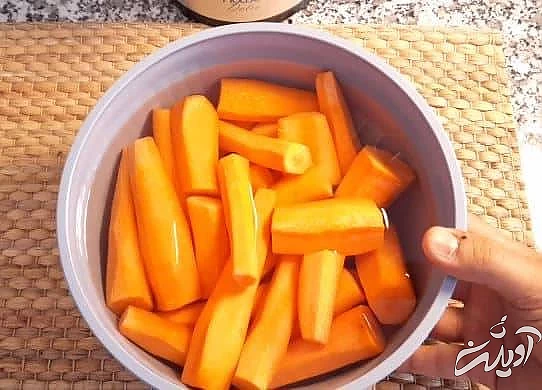 دستور تهیه آب هویج بستنی آب هویج بستنی خانگی